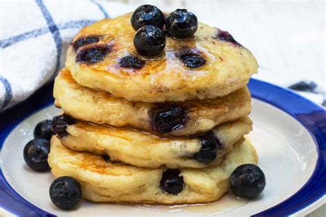 Buttermilk Blueberry Pancakes Aurora Satler