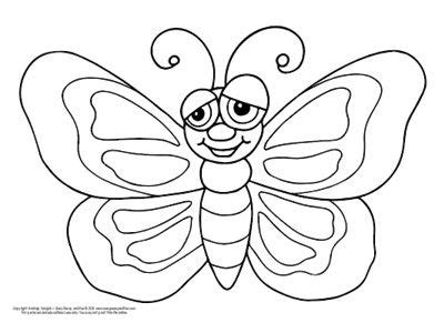 Color butterflies, flowers and more butterfly coloring pages and sheets to color. Butterfly Coloring Pages - Free Printable - from Cute to ...