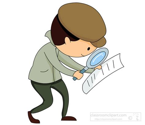 Detective Clip Art For Kids