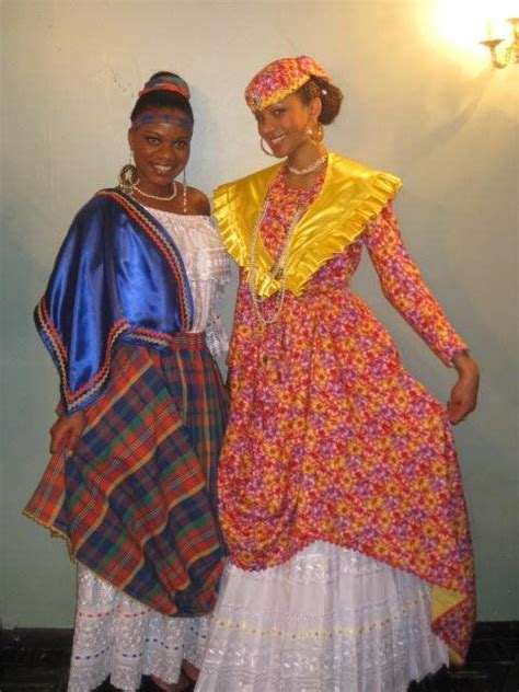 More Of The National Wear Of Dominica Traditional Dresses West
