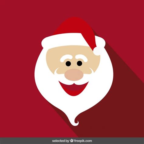 Funny Santa Claus Cartoon Face Free Vectors Ui Download