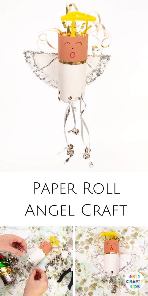 Toilet Paper Roll Angel Christmas Ornament Christmas Angels Easy