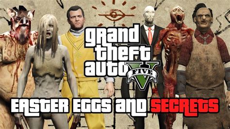 Gta 5 All New Easter Eggs And Secrets 2019 Youtube