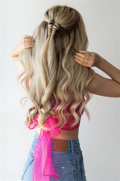 50s updo one really cute updo you can try out takes us back to the 50s, mixing in rolled bangs with a bun and a bandana. EASY SPRING HAIRSTYLES 2020 | Cute, quick + simple! - Alex ...