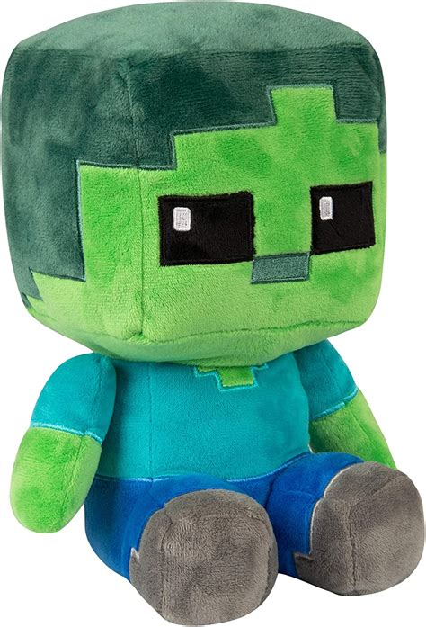 Zombie Minecraft Crafter Plush 23cm Peluches Juguetes Y Juegos