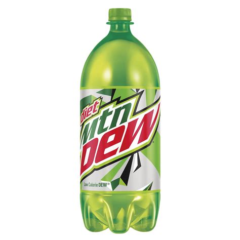 Diet Mtn Dew Soda 2l Bottle
