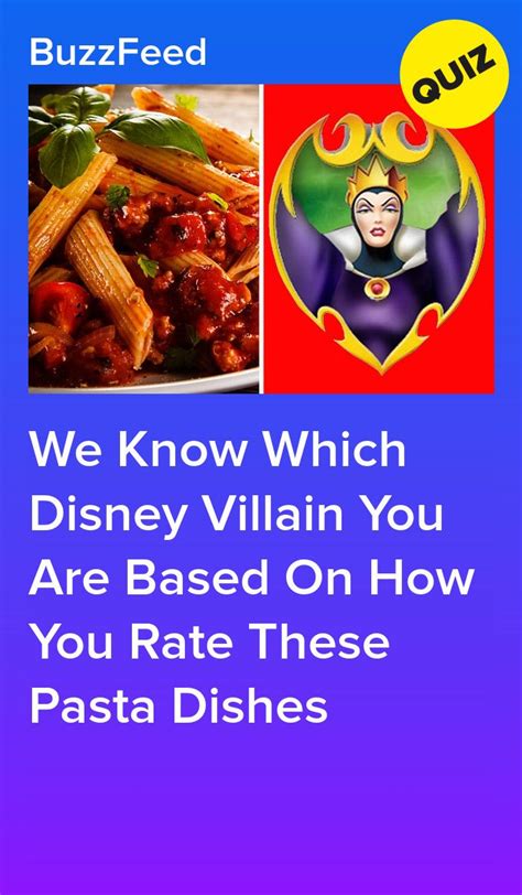 An Advertisement With The Words We Know Which Disney Villain You Are Based On How You Rate