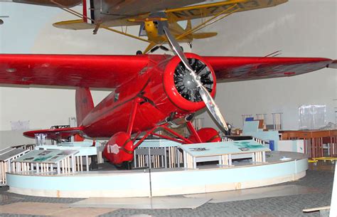 Lockheed Vega 5b Amelia Earhart Flog 1932 Mit Diesem Flugzeug Als