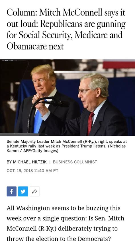 Jmc On Twitter Rt Notawitchhunt So True Old Crow Leadermcconnell