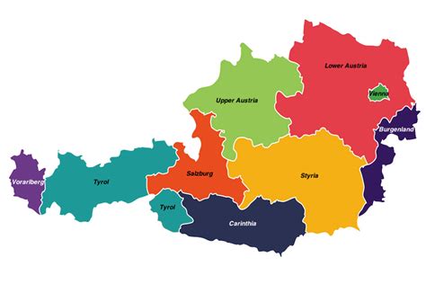 Map of austria use the interactive map of austria below to find places, plan your trip and gather information about destinations in austria that interest. 9 Most Beautiful Regions in Austria (with Map & Photos ...