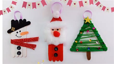 Popsicle Stick Christmas Crafts