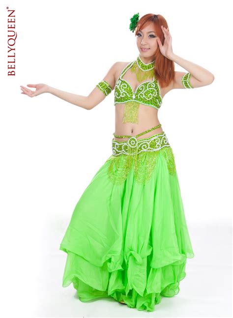 5 Pieces Performance Dancewear Polyester Belly Dance Costumes For Women More Colors4242443216