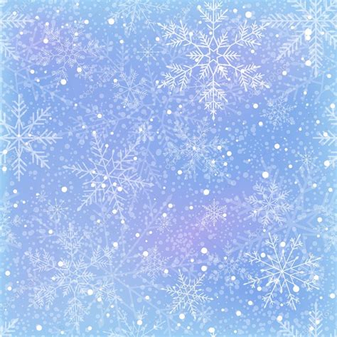 Winter Seamless Pattern With Snowflakes Stock Vector Image By ©jackie2k