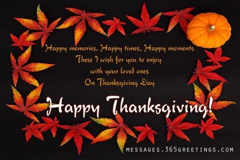Happy Thanksgiving Wishes Quotes