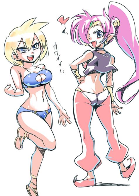 Shantae And Vinegar Shantae And More Drawn By Tukiwani Danbooru