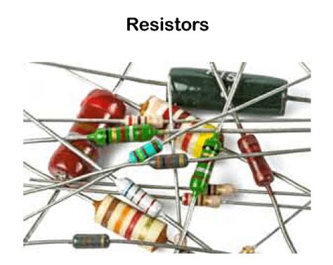 Types Of Resistors Javatpoint