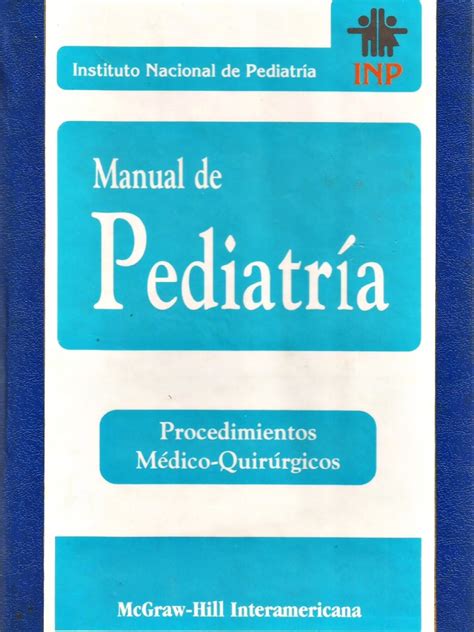 Manual De Pediatría Procedimientos Médico Quirúrgicos Editorial