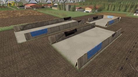 Silo Bunkers Pack V 1 0 FS19 Mods Farming Simulator 19 Mods