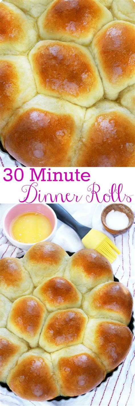 30 minute dinner rolls red star® yeast recipe dinner rolls recipes homemade rolls