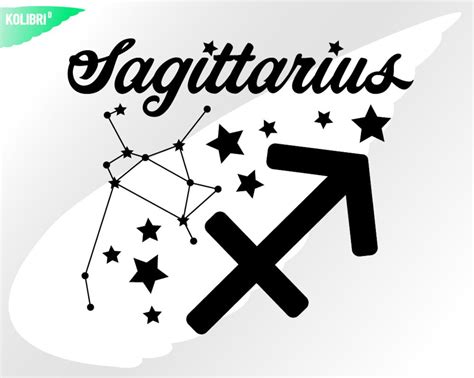 Sagittarius Svg Zodiac Svg Horoscope Svg Stars Svg Sagittarius Clipart