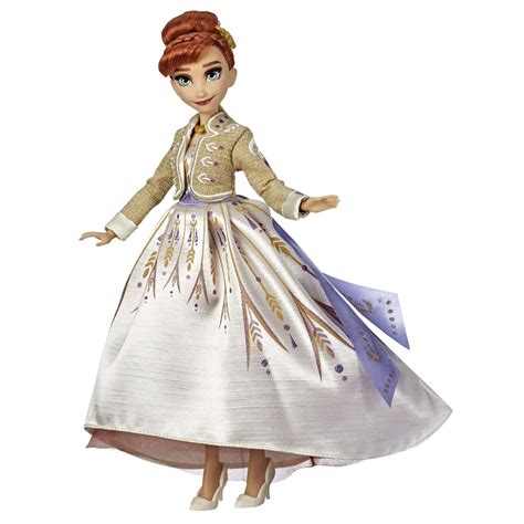 Disney Frozen 2 Arendelle Anna Fashion Doll With White Glitter Travel