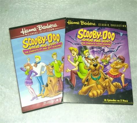 Scooby Doo Where Are You Seasons 1 3 Dvd 6 Disc Set Rare 3599