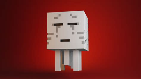 Archivo Stl Minecraft Ghast 🆒・idea De Impresión 3d Para Descargar・cults