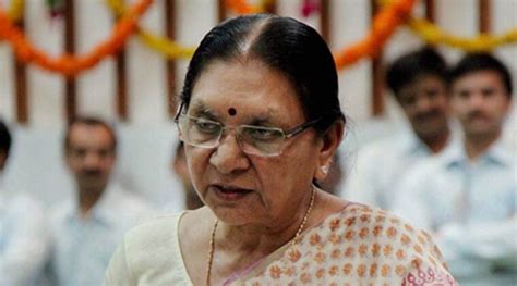 Anandiben Patel The Teacher Who Became Gujarats First Woman Cm India News The Indian Express