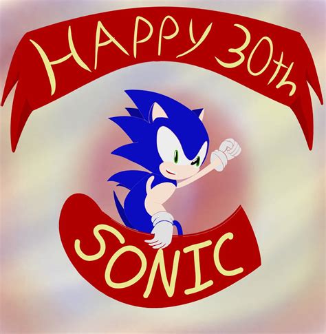 Sonic 30th Anniversary By Starrysong2 On Deviantart