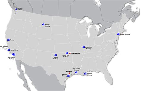 Oil Refineries In California Map Map