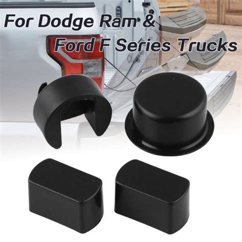 Tailgate Hinge Pivot Bushing Insert Kit 4pcs For Dodge Ram Ford F