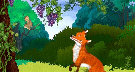 😍 The Story Of Fox And Grapes The Fox And The Grapes Story With Moral
