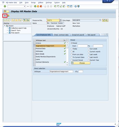 Sap Hr Enterprise Structure Tutorial Free Sap Hr Training