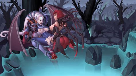 Shadow Isles Trio By Demimond Hentai Foundry
