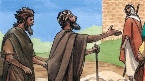 Jesus Heals Two Blind Men If I Walked With Jesus