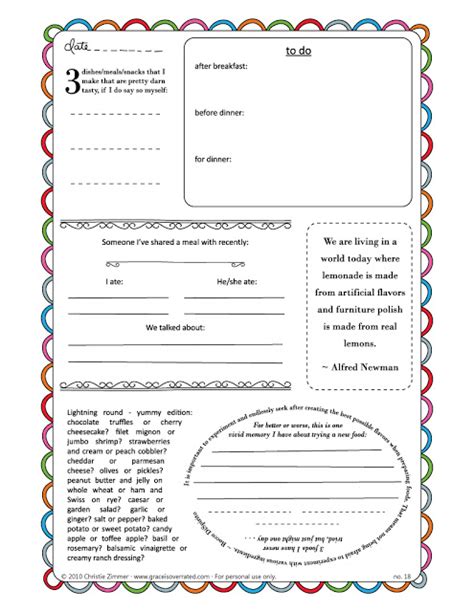 a bit of this & a bit of that: [free fun: journal pages]
