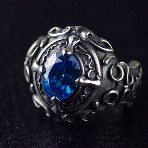 Japan Gothic Jewelry Gothic Style Celtic Silver Gothic Ring Men Ring