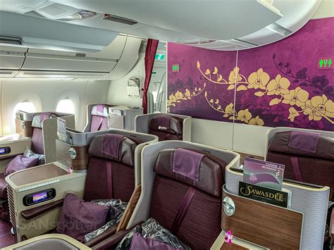 Thai Airways A350 900 Business Class Review Bangkok To Singapore