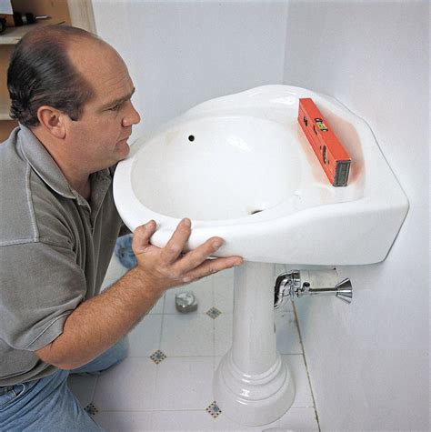 How To Install A Pedestal Sink Pedestal Sink Sink Top Bathroom Design