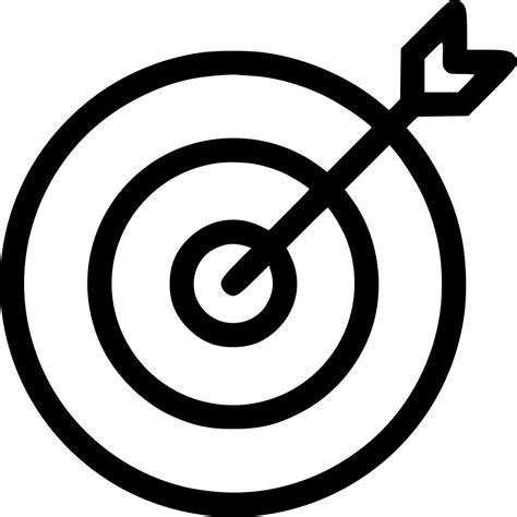 Target Icon Black And White Png With These Target Icon Png Resources