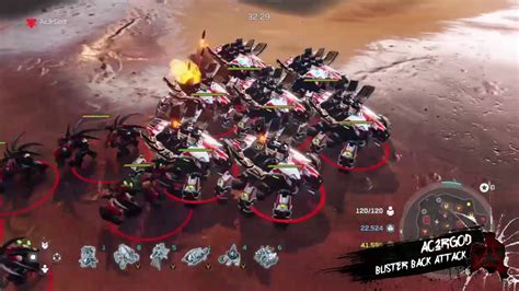 Blister Back Attack Halo Wars 2 Youtube