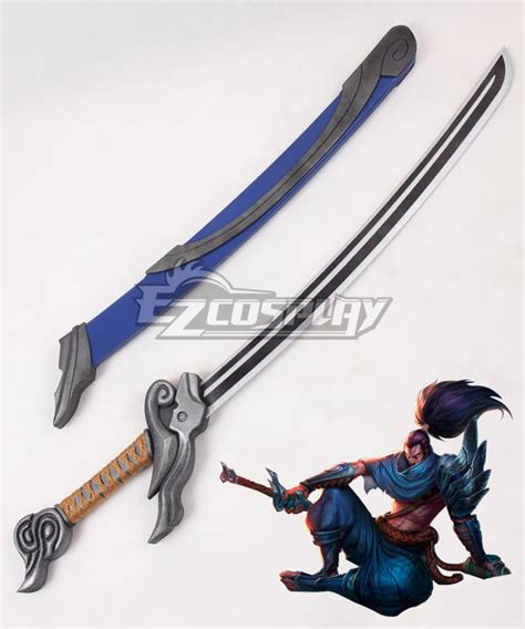 League Of Legends Lol Yasuo The Unforgiven Sword B Cosplay Weapon Prop
