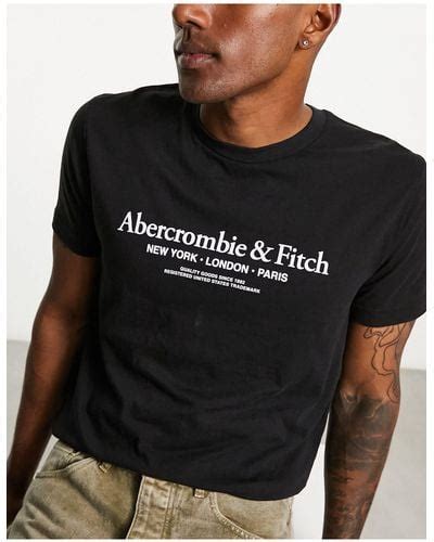 abercrombie and fitch t shirts for men online sale up to 50 off lyst canada