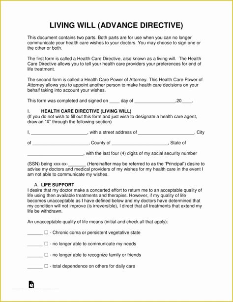 Free Printable Will Forms For Georgia Printable Forms Free Online