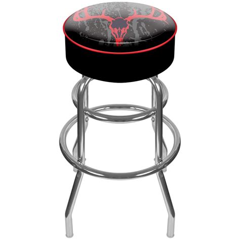 Trademark® Hunt Skull Padded Swivel Bar Stool - 224428, at ...