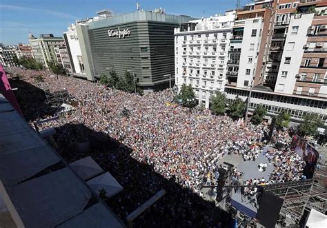 Fotos De La Manifestación Del Pp En Madrid Contra La Amnistía Las