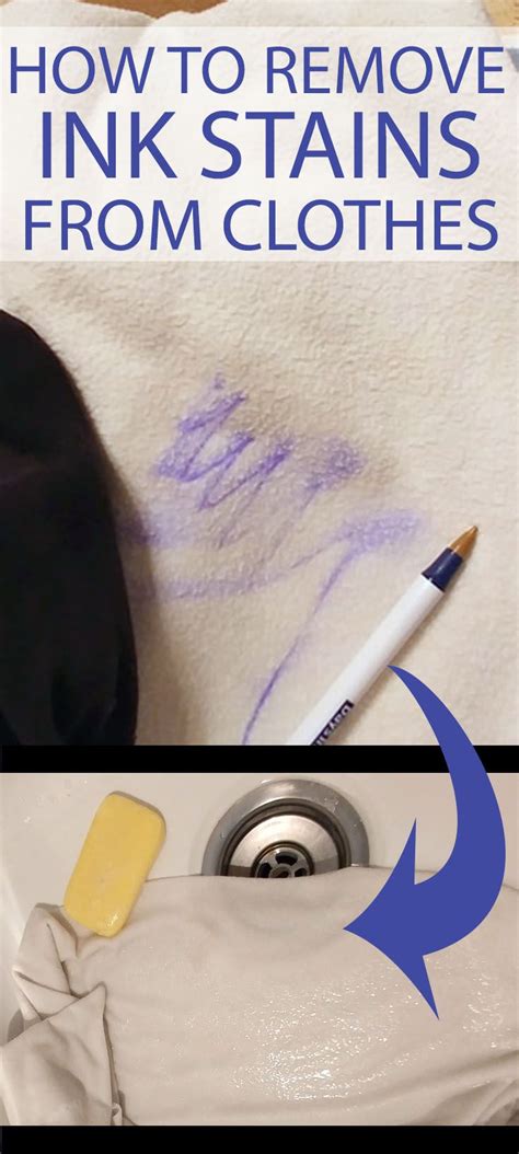 How To Remove Ink Stains From Clothing Or Furniture Ink Stain