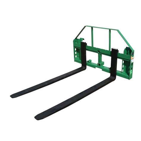 Titan Attachments Pallet Fork Frame With Receiver Hitch And Fork Blades