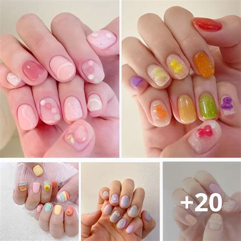 12 Gorgeous Candy Inspired Nail Art Designs With 3d Jelly Effect Popular In Korea And Japan