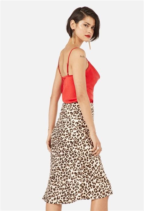 Satin Cowl Neck Top In Red Get Great Deals At Justfab